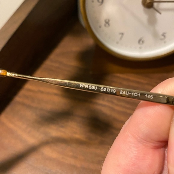 Black tortoise Prada cat eye glasses - Picture 6 of 7